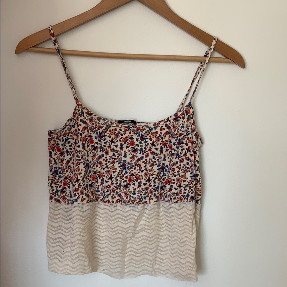 Floral tank top